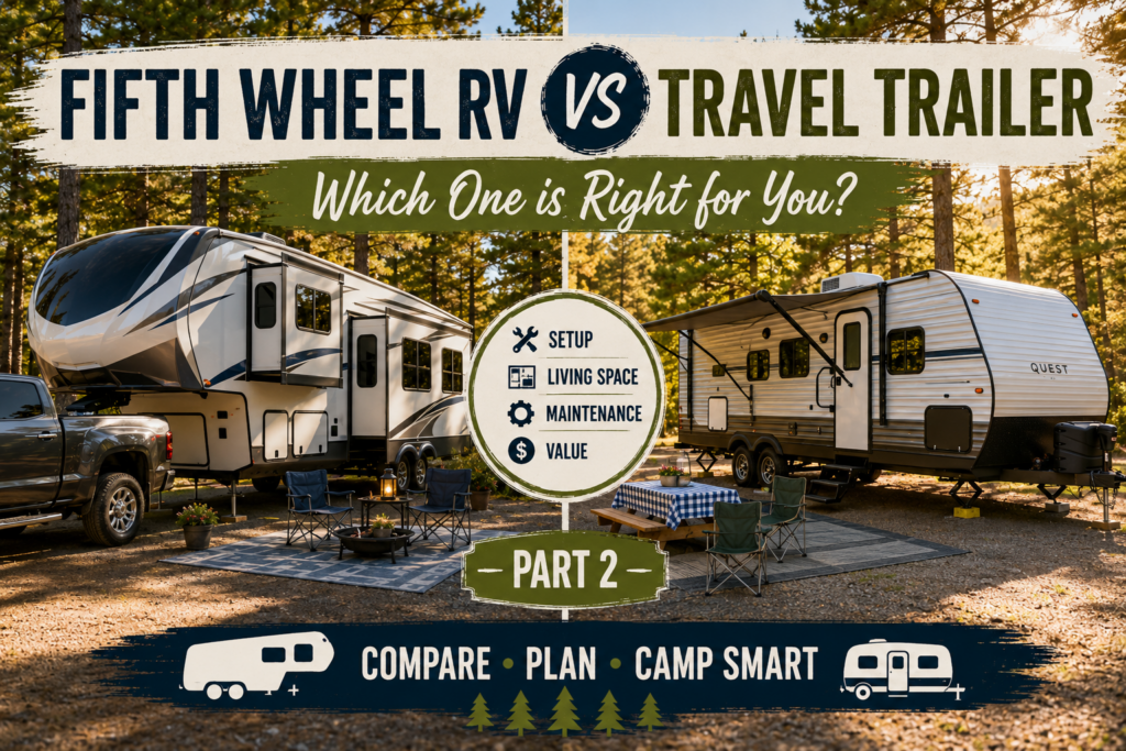 Fifth Wheel RV vs. Travel Trailer: Which Is Right for You? Part 2