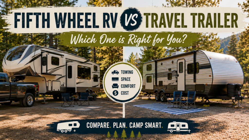 Fifth Wheel RV vs. Travel Trailer: Which One Is Right for You?