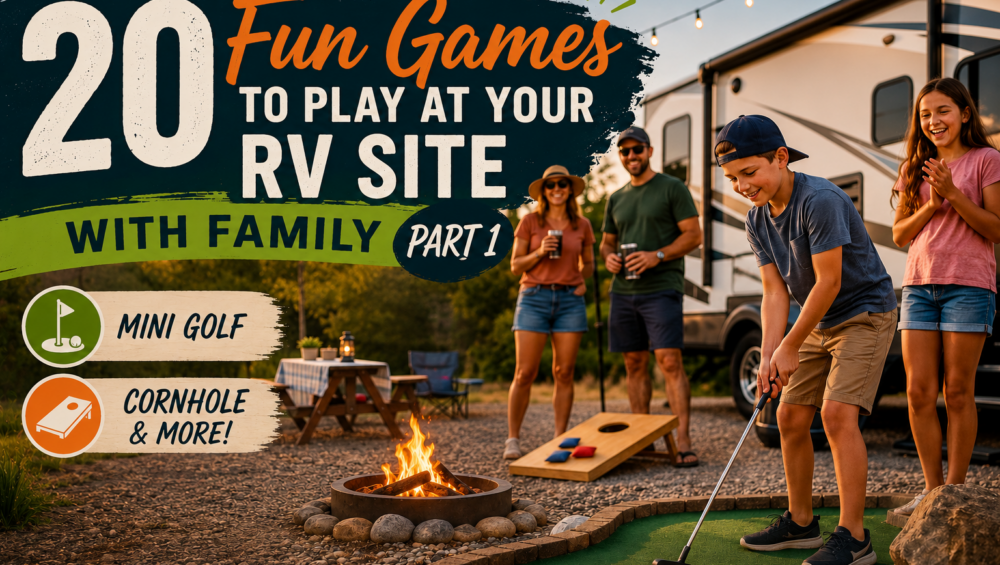 20 Fun Games to Play at Your RV Site with Family