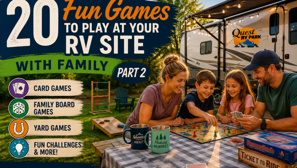 20 Fun Games to Play at Your RV Site with Family