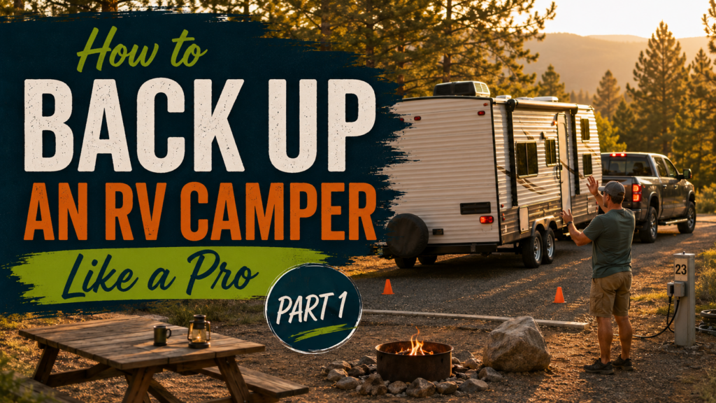 How to Back Up an RV Camper Like a Pro (Part 1)