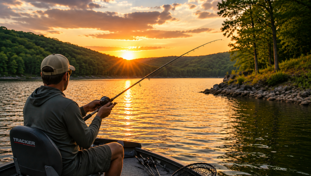 Fishing at Nolin Lake