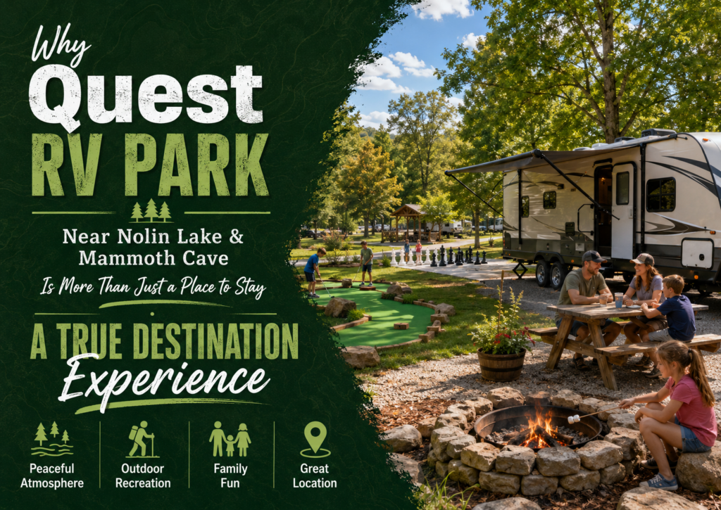 Why Quest RV Park Near Nolin Lake and Mammoth Cave Is More Than Just a Place to Stay — It’s a True Destination Experience