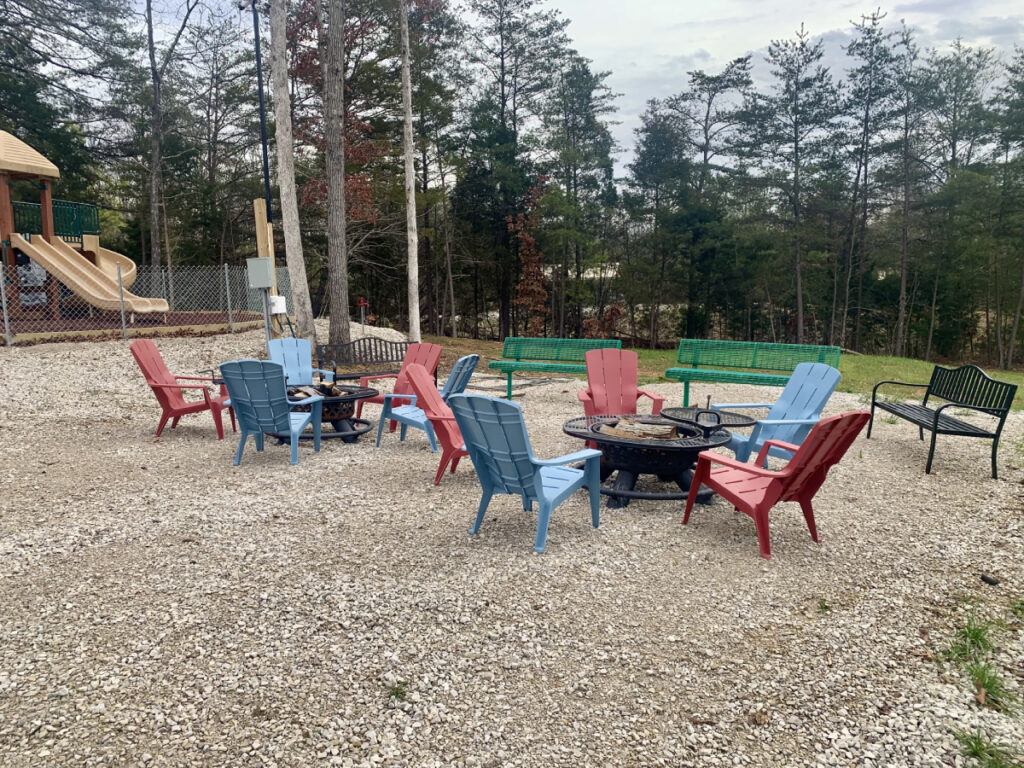 Fire Pit at Quest RV Park