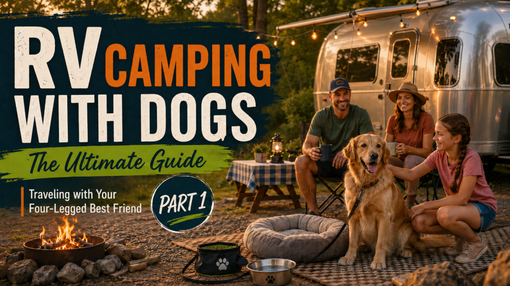 RV Camping with Dogs: The Ultimate Guide to Traveling with Your Four-Legged Best Friend (Part 1)