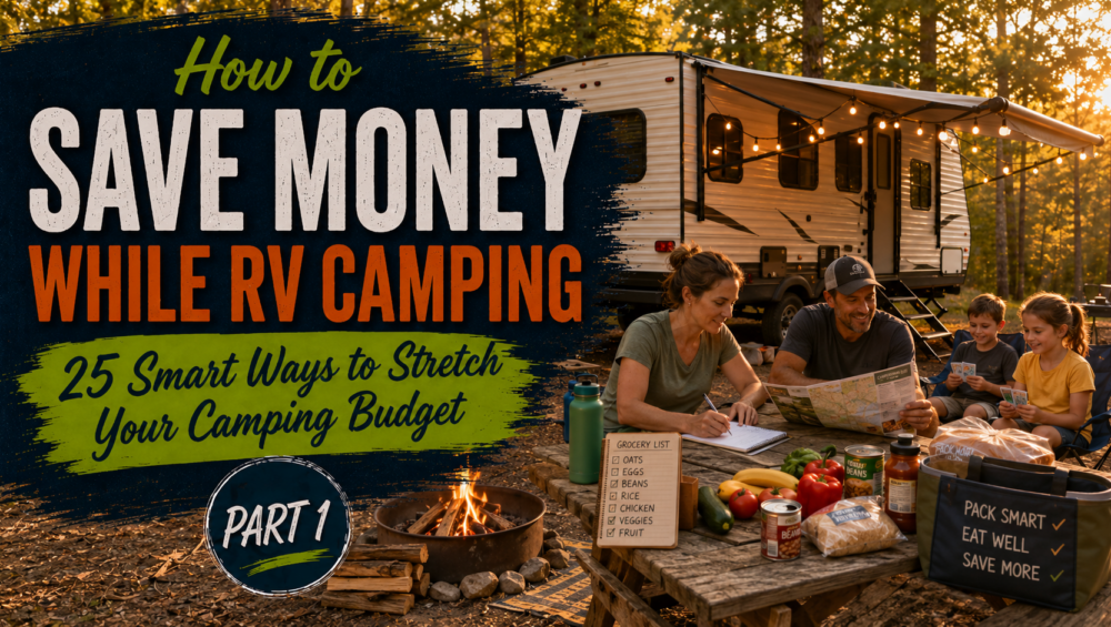 How to Save Money While RV Camping