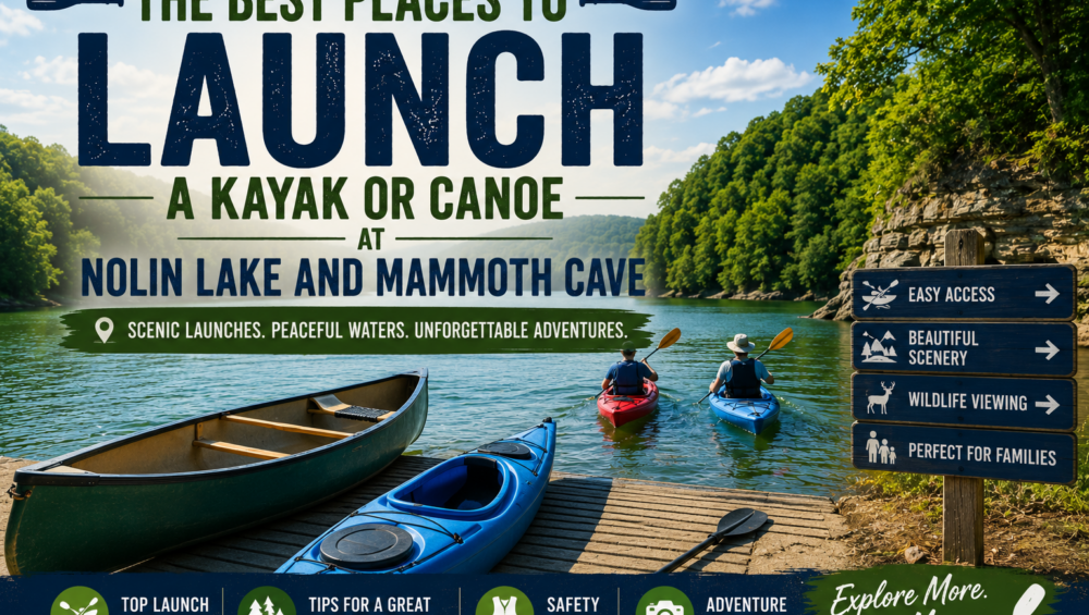 The Best Places to Launch a Kayak or Canoe at Nolin Lake and Mammoth Cave