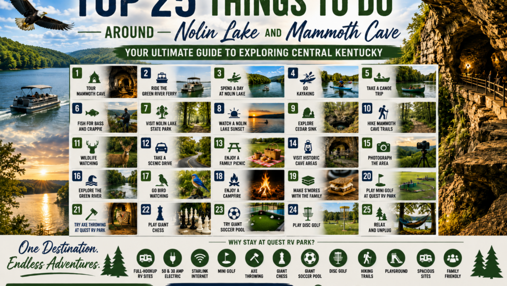 Top 25 Things to Do Around Nolin Lake and Mammoth Cave