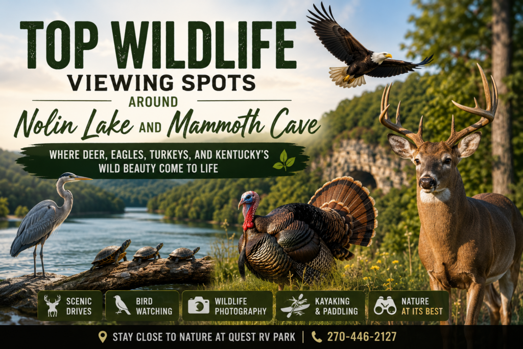 Top Wildlife Viewing Spots Around Nolin Lake and Mammoth Cave