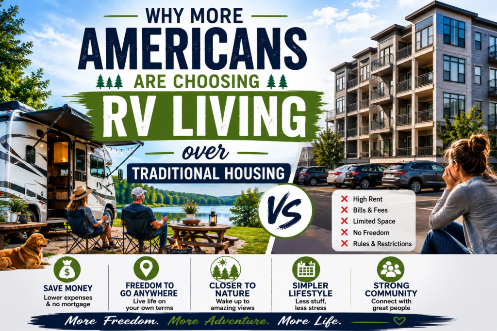 Why More Americans Are Choosing RV Living Over Traditional Housing