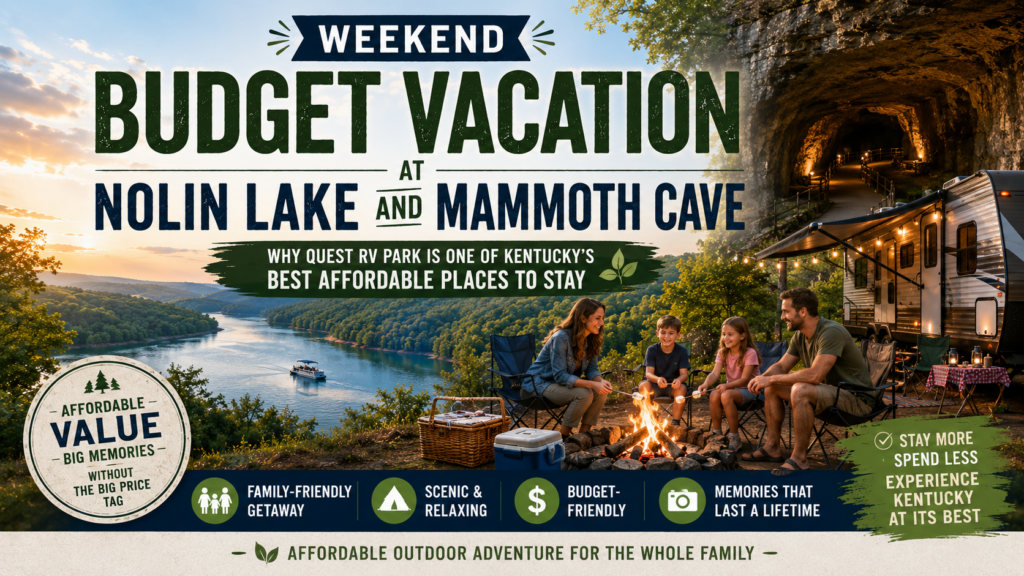 Weekend Budget Vacation at Nolin Lake and Mammoth Cave