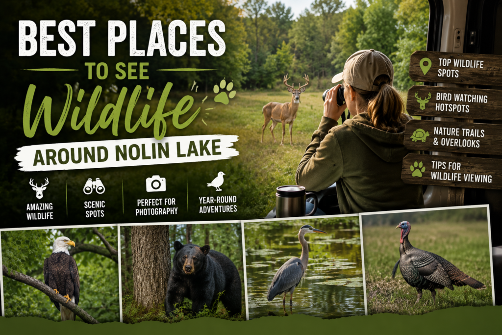 Best Places to See Wildlife Around Nolin Lake and Mammoth Cave National Park