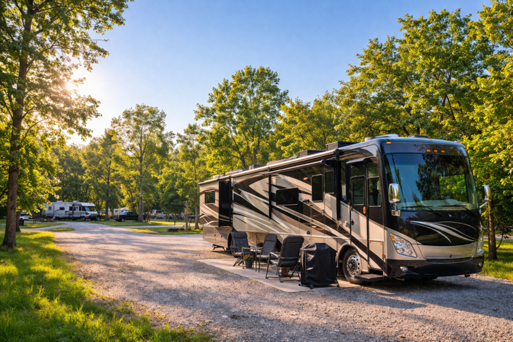 Big Rig Friendly RV Camping Near Nolin Lake: Stay at Quest RV Park