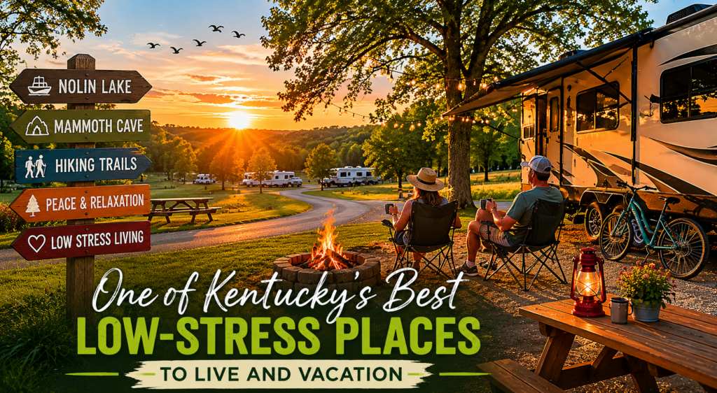 Why the Nolin Lake and Mammoth Cave Area Is One of Kentucky’s Best Low-Stress Places to Live and Vacation