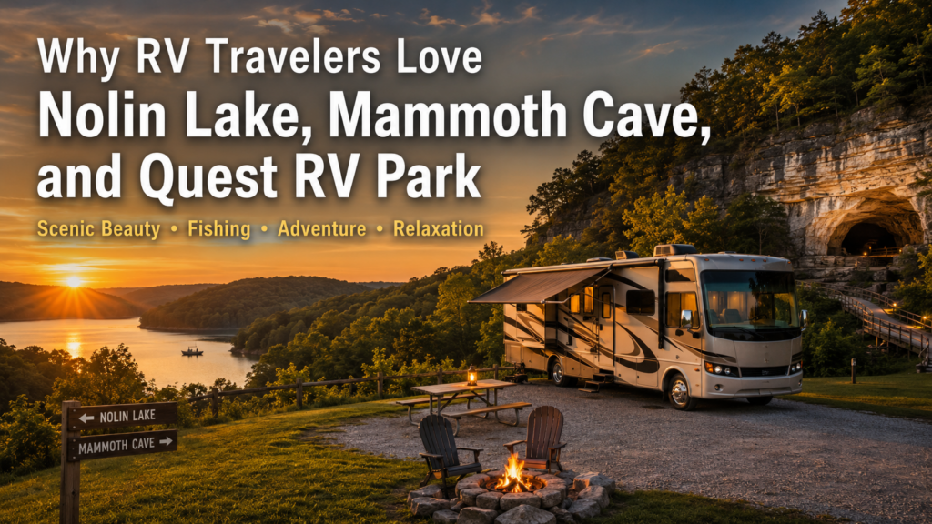 Why RV Travelers Love Nolin Lake, Mammoth Cave, and Quest RV Park